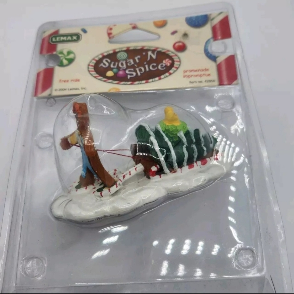 Lemax Sugar N Spice Free Ride 2004 42850 Retired New In Package